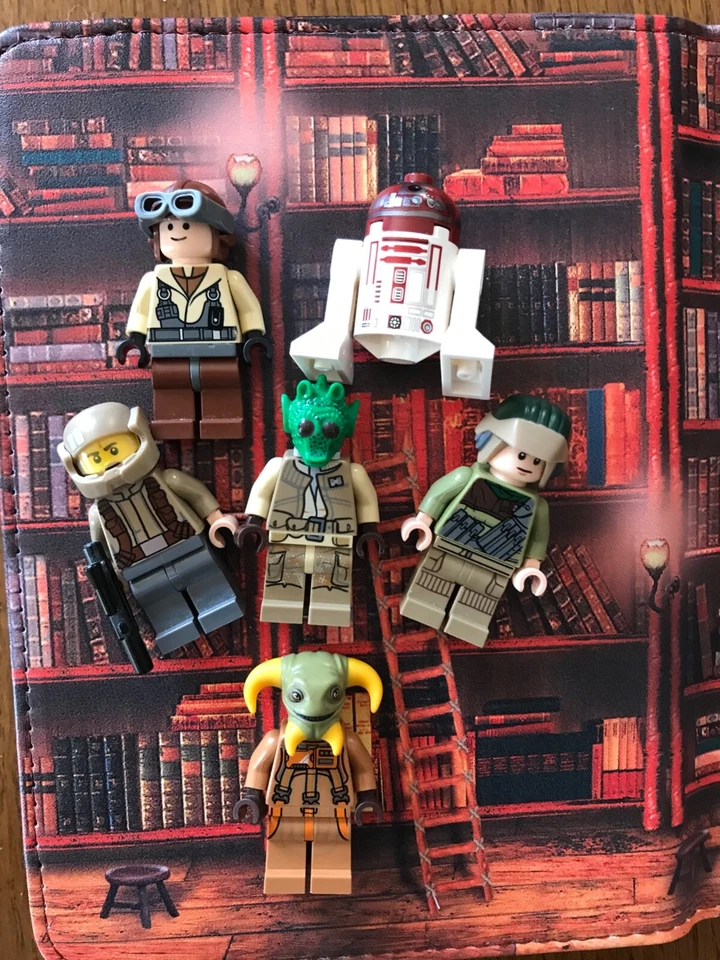 Lego Star Wars Rebel Lote de Seis. Boolio R4 Rebel Pilot etc. Foto 1 de 1