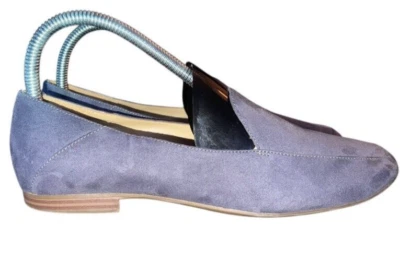 Zapatos para mujer Naturalizer Kate mocasines planos sin cordones azul gamuza talla 7,5 M Foto 1 de 4