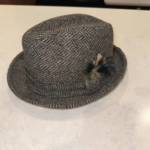 Vintage Kangol English Vagabond Gray 100% Wool Size Large - Picture 1 of 7