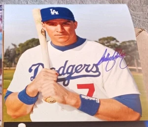Billy Ashley Los Angeles LA Dodgers SIGNED 8X10 Photo COA AUTOGRAPHED MLB - Picture 1 of 1