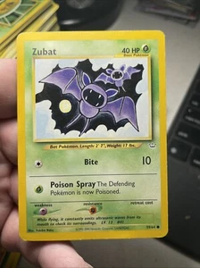 Zubat 59/64 - Neo Revelation - 1995-2000 - VINTAGE WOTC Pokemon Card - LP - Picture 1 of 2