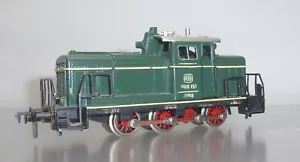 Fleischmann 1380 G; Diesellok V 60 151 SNCB, Metall, grün, Ersatzkarton /U958 - Bild 1 von 5