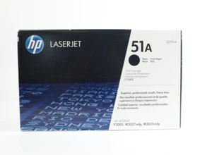 HP 51A Q7551A Schwarz Toner | für HP Laserjet P3005, M3027 MFP, M3035 MFP | NEU - Bild 1 von 5