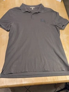 Burberry Brit Polo Shirt Men's xl vintage Equestrian Knight Logo - Picture 1 of 9