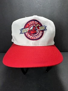 Vintage St. Louis Cardinals 100th Anniversary SnapBack Hat 1992 - Picture 1 of 14