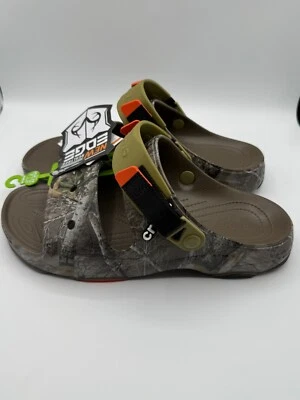 Sandalias Crocs Clásicas Todo Terreno Realtree EDGE para Adultos 207891-267 NUEVAS PARA HOMBRES 12🔥 Foto 1 de 4