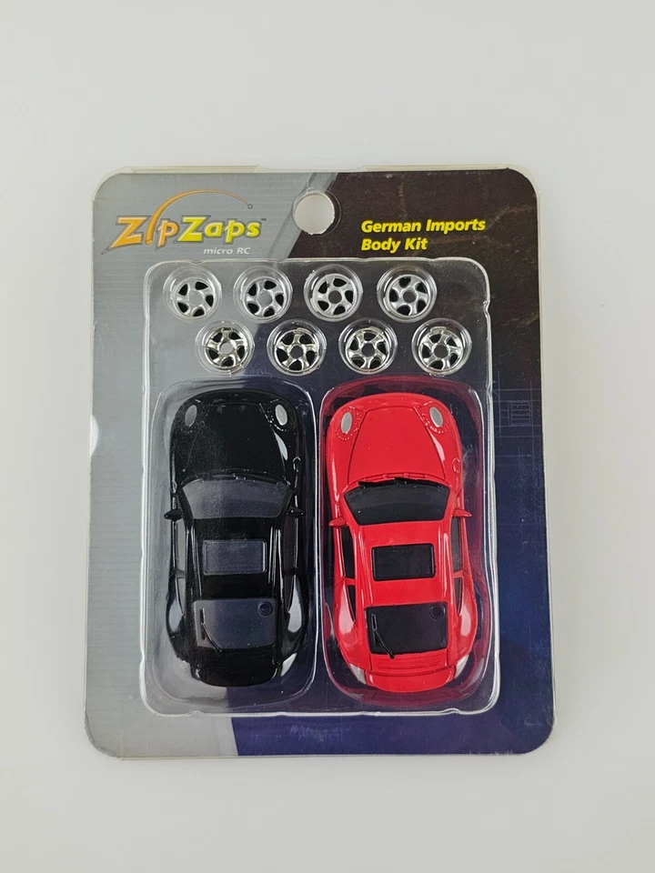 Radio Shack Zip Zaps German Imports Body Kit 2 Porsche Turbo S W Wheels NIBC