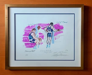 LeRoy Neiman 1972 Munich Olympics Ltd. Ed. AP Hand Signed Serigraph " Boxing " - Picture 1 of 3