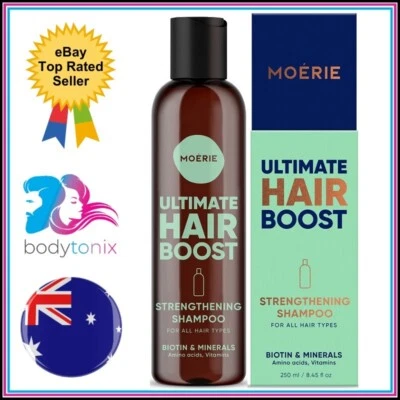 ULTIMATE HAIR GROWTH CHAMPÚ Biotina y Minerales Aminoácidos Vitaminas Crecimiento 250 ml Foto 1 de 4