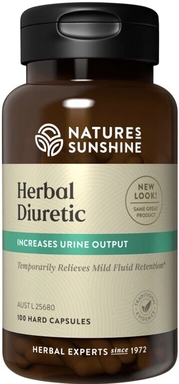 Diurético a base de hierbas 415 mg 100 cápsulas Nature's Sunshine Foto 1 de 1