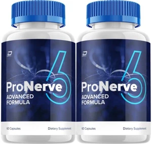 (2 Pack) ProNerve 6 Capsules Advanced Nerve Formula Nerve Pro, Memory Pills - Picture 1 of 3