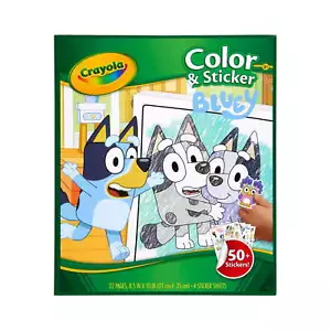 Sticker Activity, 32 Coloring Pages, Gift for Kids, Beginner Unisex Child - Picture 1 of 8