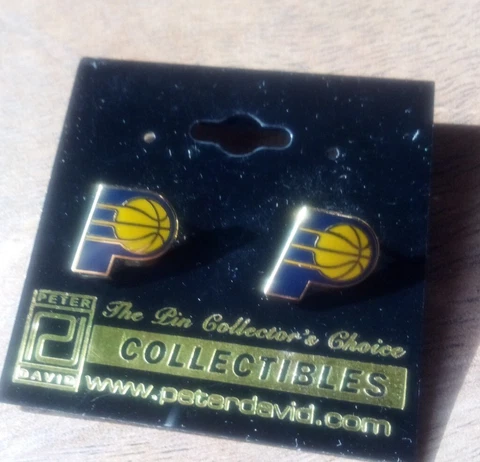 Vintage Peter David Indiana Pacers Basketball Post Earrings Cover