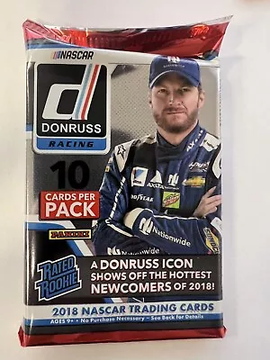 2018 Panini Donruss Racing Nascar Factory Sealed Blaster Pack ! - Image 1 of 3