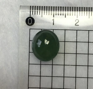 A grade precious emerald Green jadeite ring stone hand crafted top gem - Picture 1 of 12