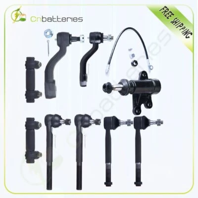 9 Pcs Tie Rod End Pitman Idler Arm For 1993-1999 Chevrolet C1500 C2500 C3500 - Image 1 of 4