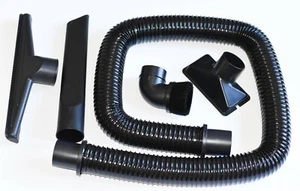 Ridgid Vacuum 6' Hose & Attachment Floor Dust Brush Tool Accessory Kit 2-1\2" - Picture 1 of 3