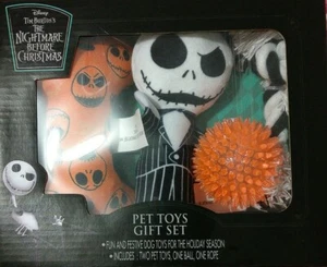 Disney Tim Burton's The Nightmare Before Christmas pet toys gift set toys ball - Picture 1 of 2