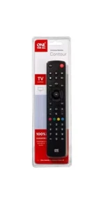 ONE FOR ALL URC1210 CONTOUR TV UNIVERSAL REMOTE CONTROL - Picture 1 of 2