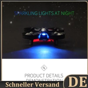 H36 LED 6-Achsen-Mini-RC-Drohne 4CH One-Key-Return-Quadrocopter (blau) DE - Bild 1 von 12