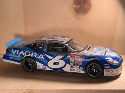Mark Martin 2001 Viagra Nascar 1:24 Diecast Team Caliber Ford Taurus Ltd Ed - Image 1 of 4