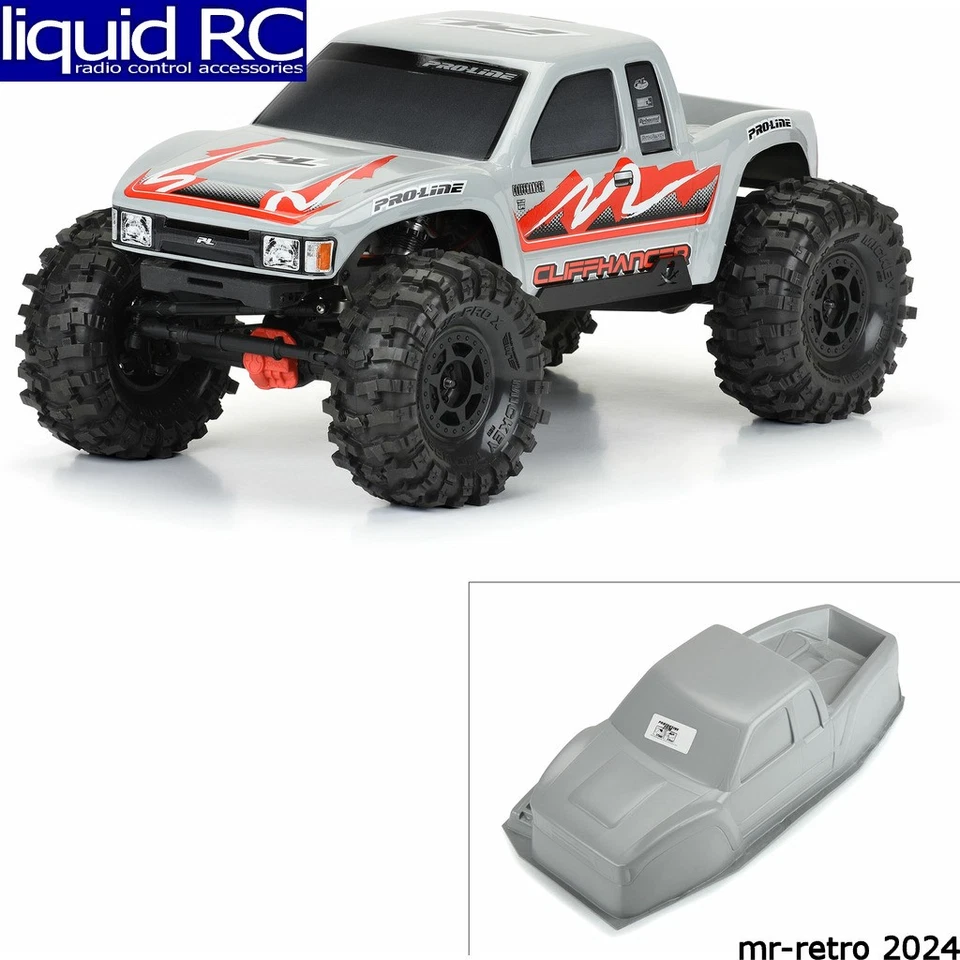 Pro-Line 356614 1:10 Cliffhanger HP Stone Gray Body 12.3 Crawler - Image 1 of 1