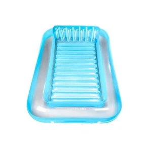 Swimline Original Suntan Tub Relaxing Outdoor Water Lounge Float, Blue(Open Box) - Picture 1 of 8