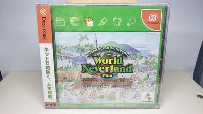 WORLD NEVERLAND PLUS Dreamcast Sega New Japan Import Free shipping FedEx DHL - Image 1 of 4