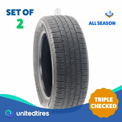 Juego de (2) Goodyear Reliant 205/55R16 usados para todas las estaciones 91V - 7/32 Foto 1 de 4
