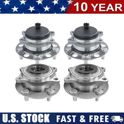 Bujes de cojinetes de rueda delanteros y traseros para Hyundai Sonata 2015 2016 2017 2018 2019 Foto 1 de 4