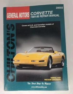 Chilton General Motors Corvette 1984-96 Repair Manual 28502 - Picture 1 of 6