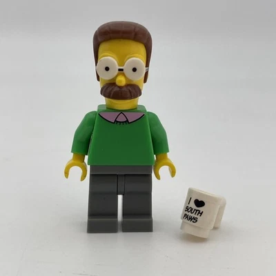 LEGO Ned Flanders The Simpsons Series 1 Minifigure - Image 1 of 2