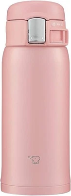 Garrafa térmica de água ZOJIRUSHI SM-SF36-PA caneca de aço inoxidável 360ml rosa Japão - Imagem 1 de 4