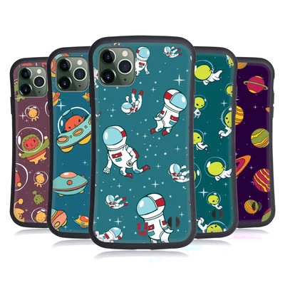 HEAD CASE DESIGNS SPACE PATTERN HYBRID CASE FOR APPLE iPHONES PHONES - Image 1 of 4