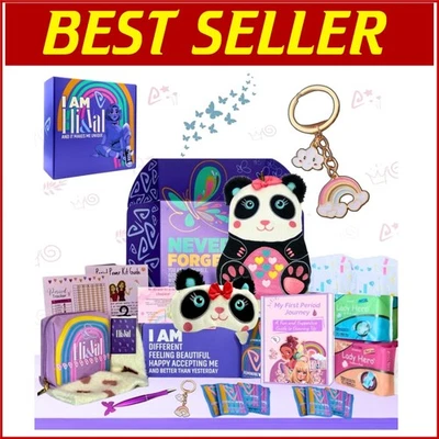 Kit Empowering First Period para Niñas 9-12 - Elegantes y Educativos Esenciales Foto 1 de 4