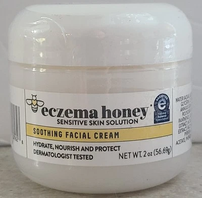 Eczema Honey Soothing Facial Cream Sensitive Skin Solution 2 oz NEW SEALED - Image 1 of 3