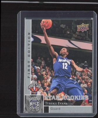 Tyreke Evans Rookie 2009-10 Upper Deck primera edición #200 Foto 1 de 2