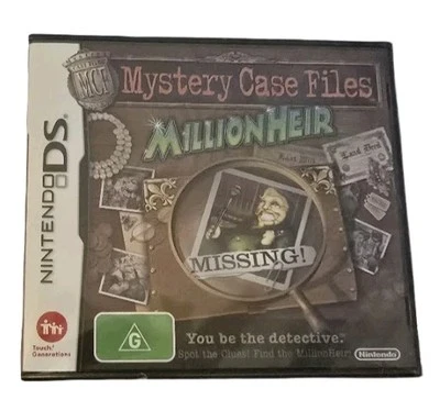 Mystery Case Files, Million Heir - Nintendo DS Game - Brand New Sealed - Image 1 of 2