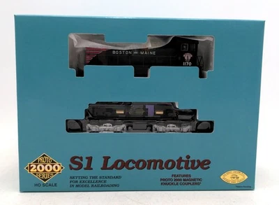 Proto 2000 21352 HO Boston & Maine Alco S-1 Diesel Switcher #1170 MT/Box - Image 1 of 3
