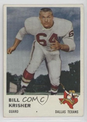 1961 Fleer Billy Krisher #205 - Image 1 of 2