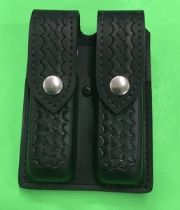 Tactical Safariland 77 Double Magazine Holder - Scuff-Resistant, Snap NOS - Picture 1 of 12
