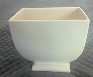 Vintage MCM Frutuoso & Frutuoso Creme Keramik Vase Portugal Kunstkeramik 7,25" - Bild 1 von 10