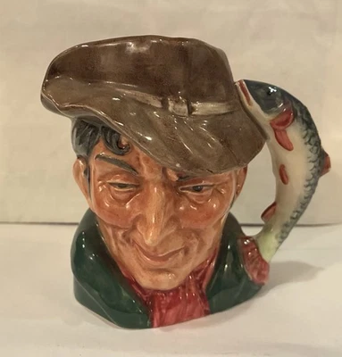 Vintage Royal Doulton Toby Mug The Poacher Fisherman - Image 1 of 4