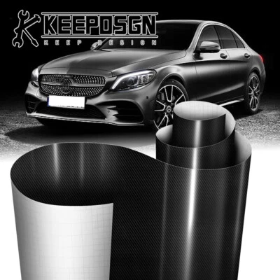 For Mercedes Benz CARBON Paint Protect Vinyl Wrap Film Sticker Decal Sheet Roll - Image 1 of 4