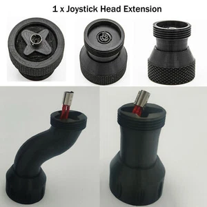 90/118 70/115mm Elbow Straight Pipe Joystick Head Extension for Hotas Warthog - Picture 1 of 17