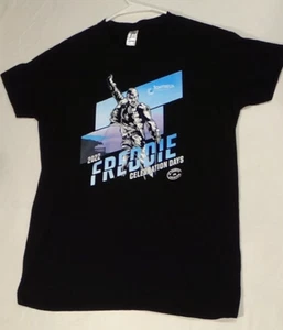 2022 FREDDIE MERCURY Celebration Days Shirt Medium Black Montreux Queen Singer - Picture 1 of 7
