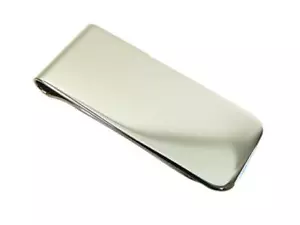 BROADWAY & Co - Sterling Silver MONEY CLIP - Small Hallmarks - Picture 1 of 6
