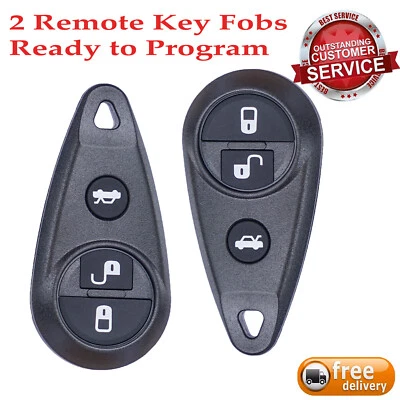 2 para Subaru Outback Legacy 2005 2006 2007 mando a distancia llavero sin llave NHVWB1U711 Foto 1 de 4