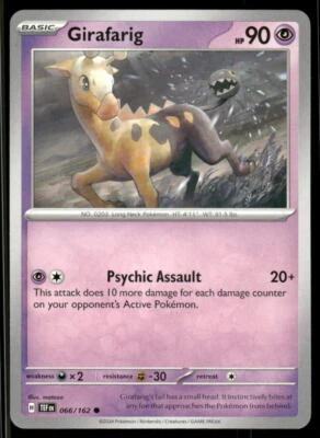 SV05: Temporal Forces #066/162 Girafarig - Image 1 of 2