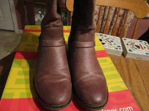 BareTraps - Women's Tall Taupe/Brown Side Zip Boots - Size 8 M - Picture 1 of 12